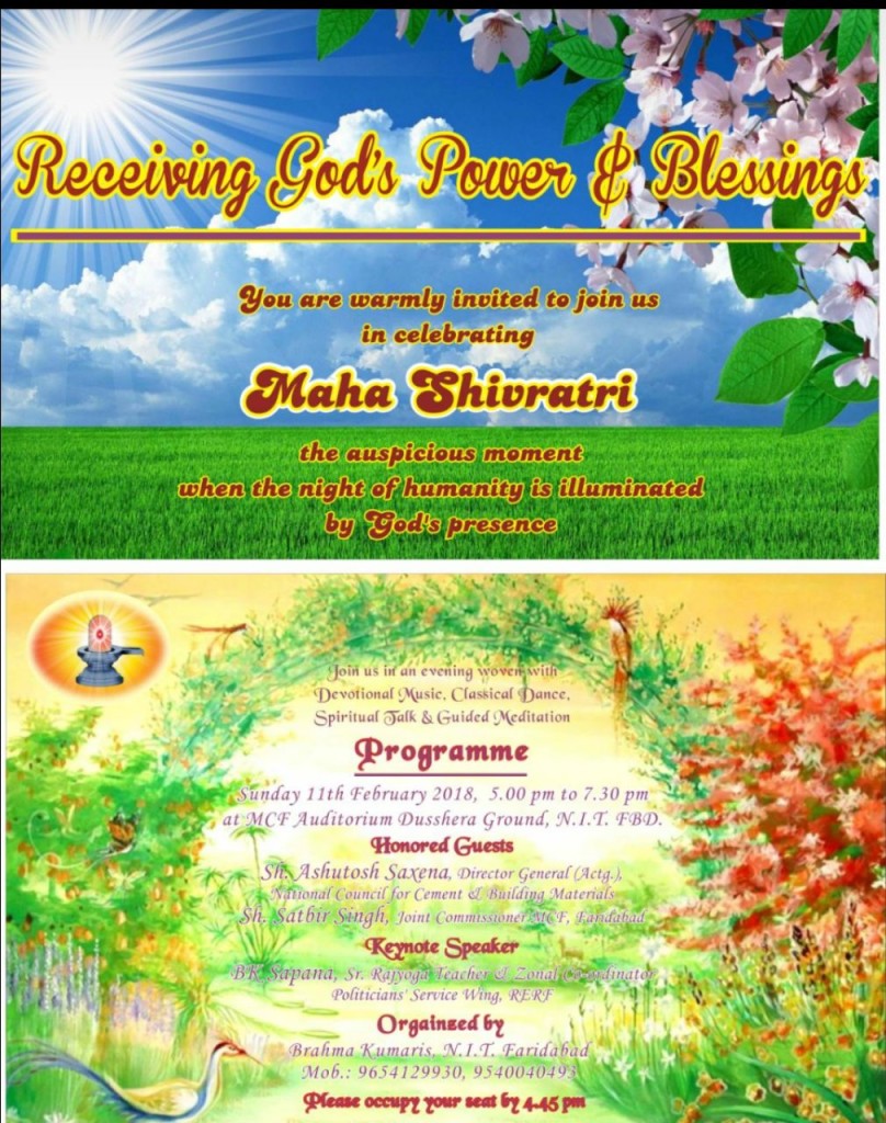 Receiving God's power and blessings