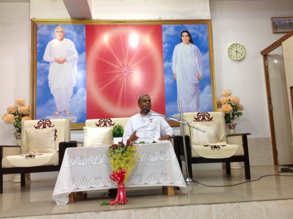 Bk ChhoteLal Bhai Ji - BK Class and Yog Bhatti, Sec 11c, Faridabad, 5/9/18.