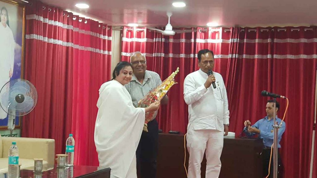 Ballabgarh, Faridabad - Bk Sangeeta Behn, at VishwaKarma Automotive Pvt. ltd.