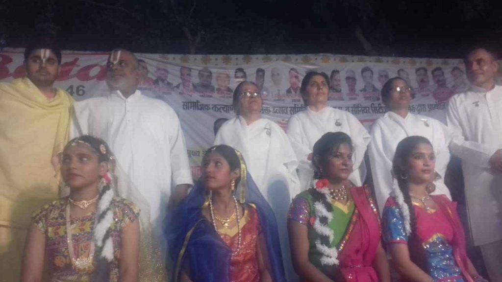 Faridabad, Sector 46 - Bk Madhu Didi and Bk Harish Didi, Dussehra Festival Celebration, 19/10/2018