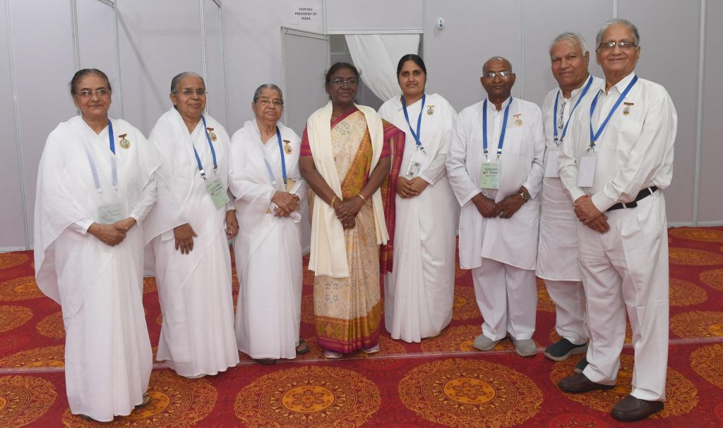 Faridaabd HR: Meeting with Hon'ble President of India